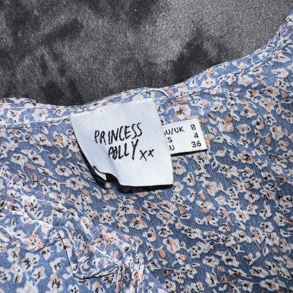 Princess Polly Caylan Set in Blue Size 4 - Picture 9 of 10